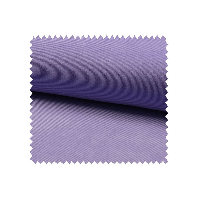 Tissu Velours Milleraie Uni Mauve