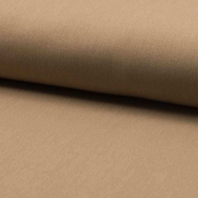 Tissu Gabardine Uni Sable