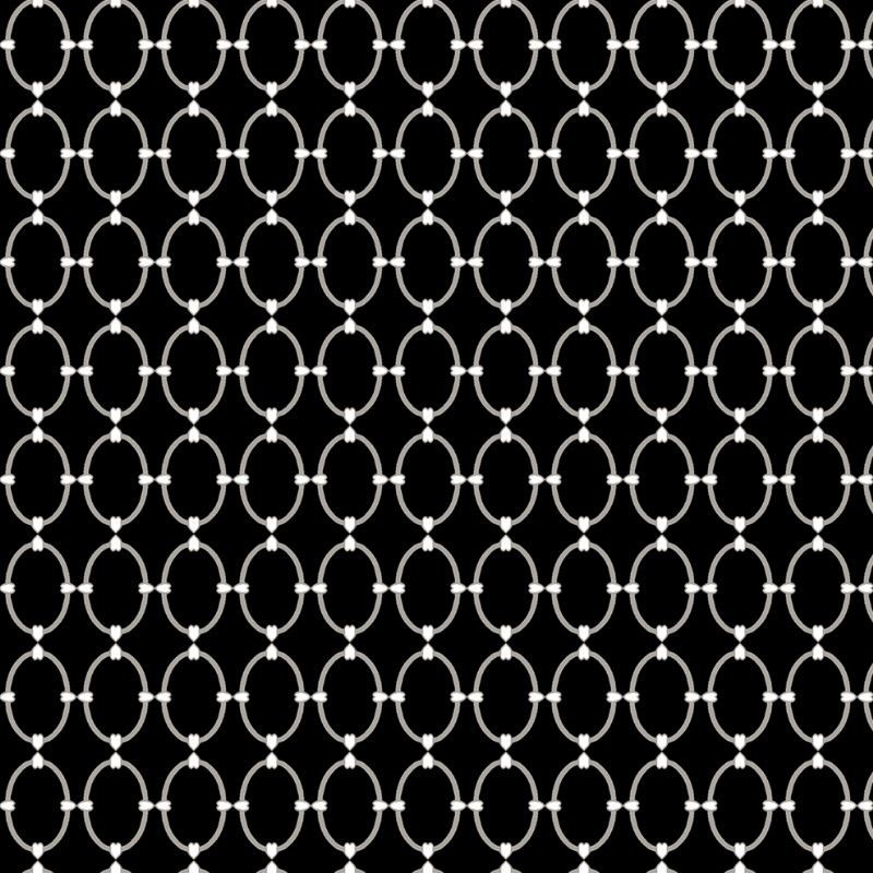 Tissu Ines Popeline Imprimé Silver 