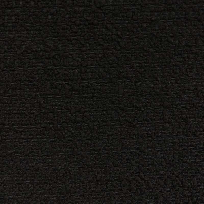 Tissu Himalayas Bouclette Noir 