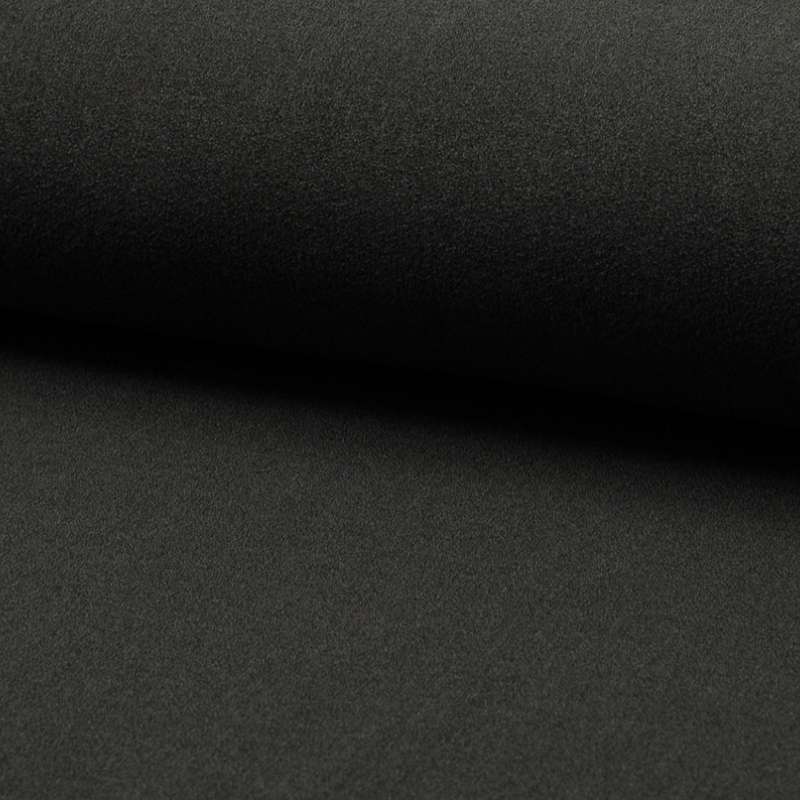 Tissu Crepe Extensible Uni Anthracite