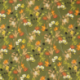 Tissu Voile Imprimé Fleur Vert