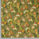 Tissu Voile Imprimé Fleur Vert