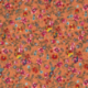 Tissu Viscose Lurex Fleur Brique 