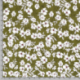 Tissu Crêpe Fleur Kaki 