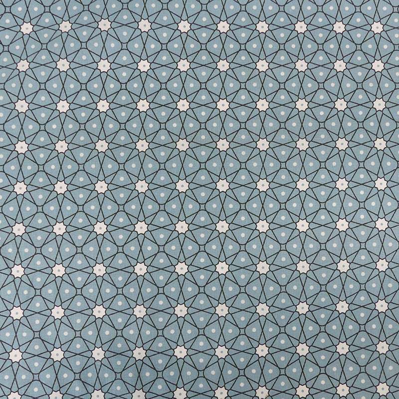 Tissu Ceramik Cretonne Stone Blue  