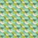 Tissu Ombrelle Imprimé Turquoise