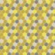 Tissu Floki Imprimé Moutarde