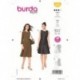 Patron Burda 6099 Robe 34/44