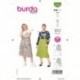 Patron Burda 6104 Jupe 46/60