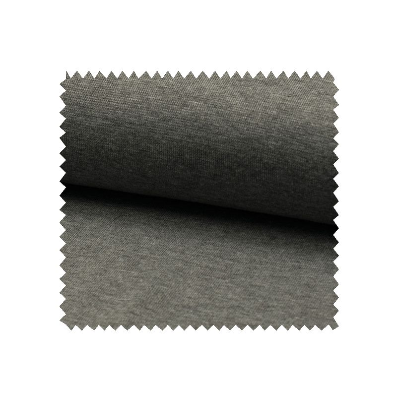 Tissu Bord Cote Uni Dark Grey