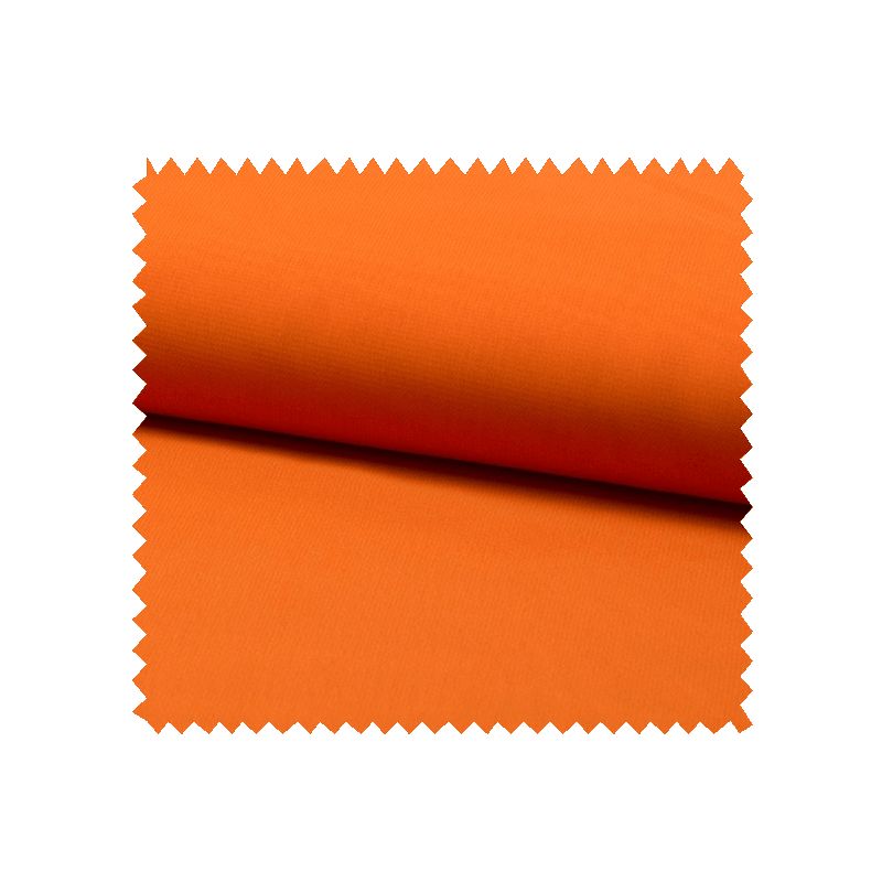 Tissu Mousseline Unie Orange