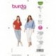 Patron Burda 6135 Blouse 34/44