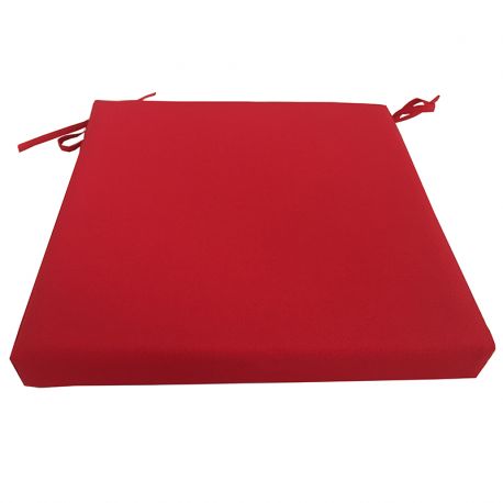 Galette de Chaise Ramatuelle Rouge 