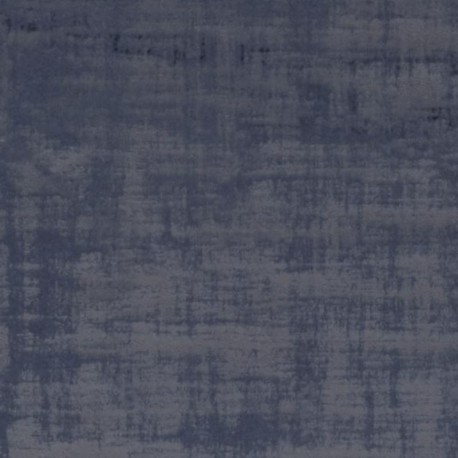 Tissu Velours Lisse Alessia Navy