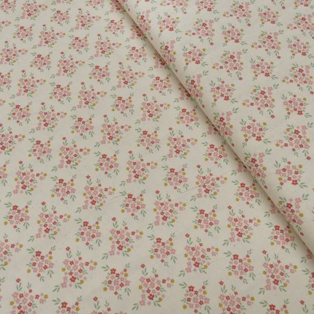 Tissu Wish Imprimé Bio Fleur Multico 