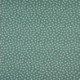 Tissu Coton Imprimé Triangle Fond Vert 