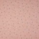 Tissu Jersey Imprimé Goutte Multico Fond Rose 
