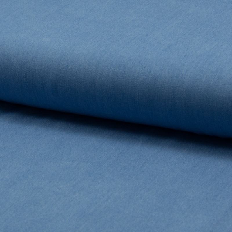 Tissu Chambrai Bleu Clair 