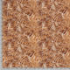 Tissu Aspect Lin Feuille Brique 