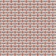 Tissu Cretonne Feuillette Imprimé Rouge 
