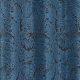 Tissu Jacquard Chenillé Borneo Bleu