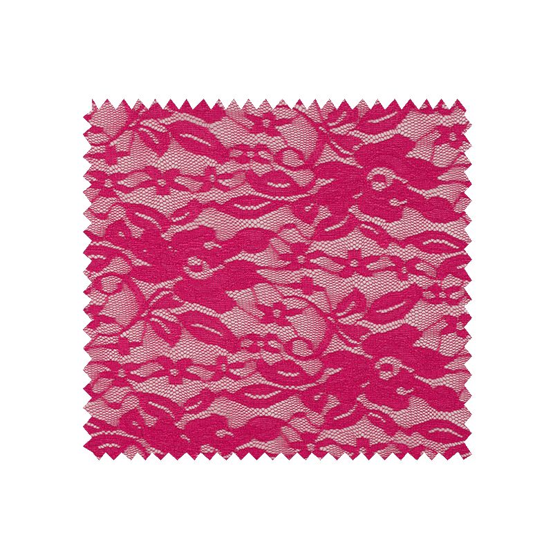 Tissu Fiona Dentelle Fuchsia