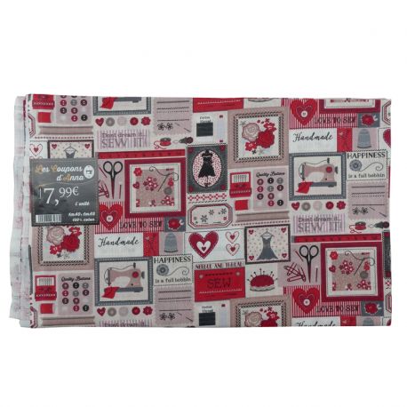 Coupon de Tissu Anna 140x145 cm