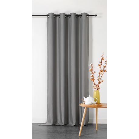 Tissu Double Natte Non Feu Grande Largeur Gris