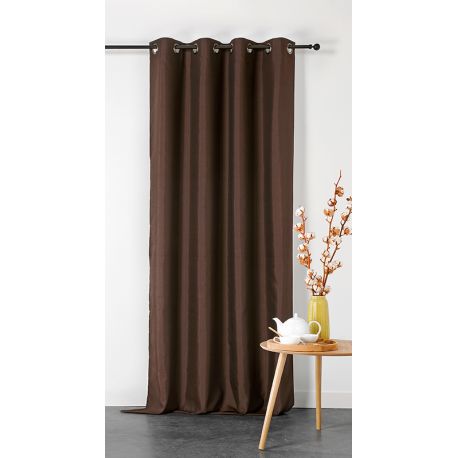 Tissu Double Natte Non Feu Grande Largeur Choco