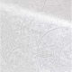 Tissu Toile Cirée Polyline Map Blanc