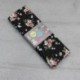 Coupon Cotty Cotton 140x100cm Fond Noir
