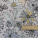 Tissu Daisygold Bachette Rose or 