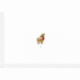 Ecusson Biche Marron
