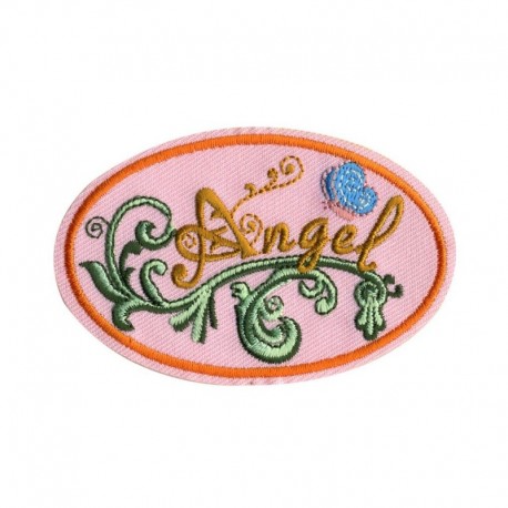 Ecusson angel Rose 