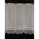 Brise Bise Jour Echelle Blanc Gris hauteur 58 cm