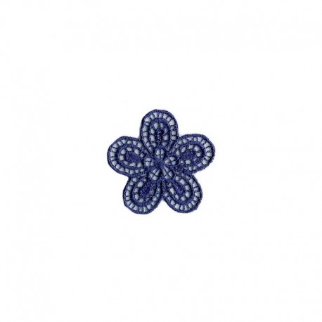 Ecusson Thermocollant Fleur Broderie