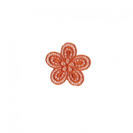 Ecusson Thermocollant Fleur Broderie