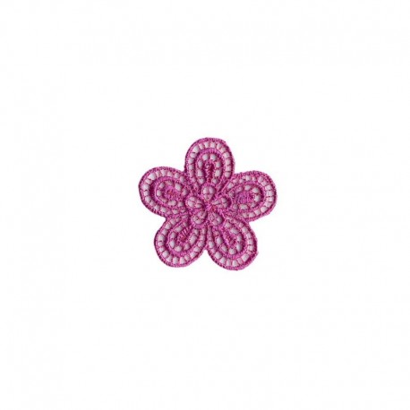Ecusson Thermocollant Fleur Broderie