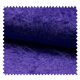 Tissu Panne De Velours Uni Violet