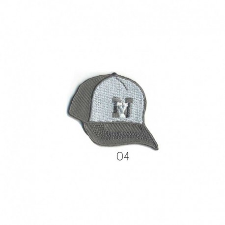 Ecusson Thermocollant Casquette Ny 4x5cm 