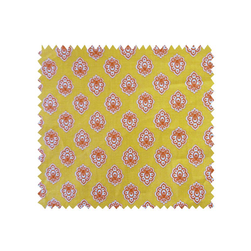 Tissu Cretonne Regalido Mouche All Over Jaune