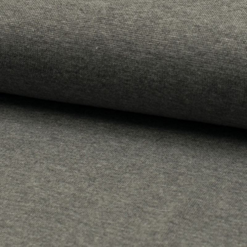 Tissu Bord Cote Uni Dark Grey