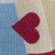 Coupon de Tissu Jacquard Visage Multico