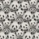 Tissu Yuan Natté Noir 