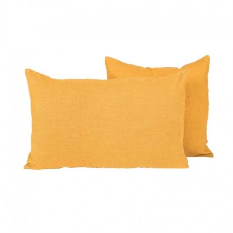 Housse de coussin Harmony Propriano en Lin 45x45 cm