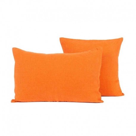 Housse de coussin Harmony Propriano en Lin 45x45 cm