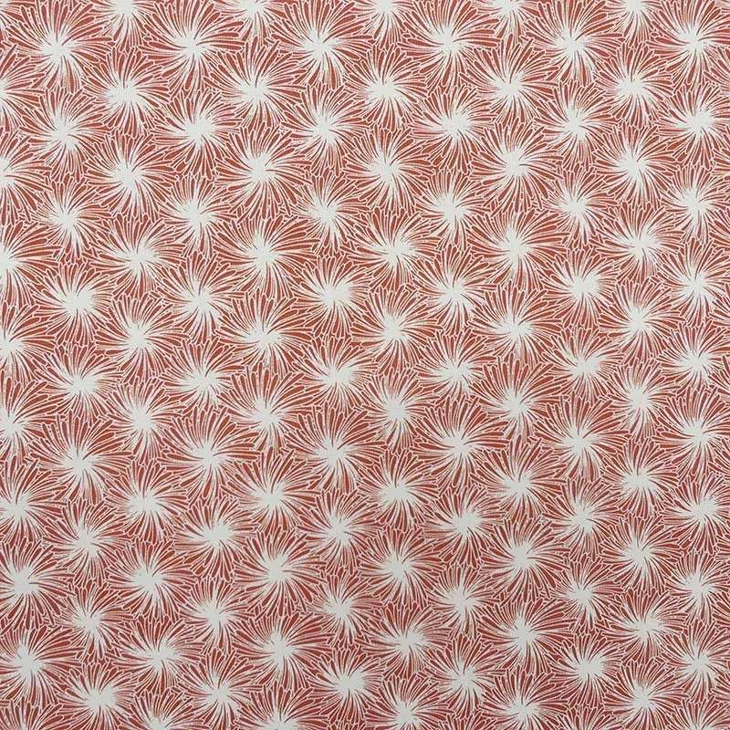 Tissu Futon Cretonne Terracotta 