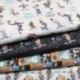 Tissu Tune Squad Imprimé Patchwork Multico 