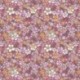 Tissu Pensée Imprimé Rose 